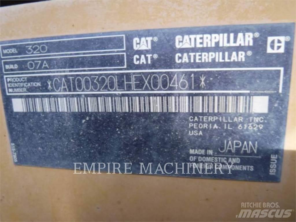 CAT 320-07 P Escavadeiras de esteiras