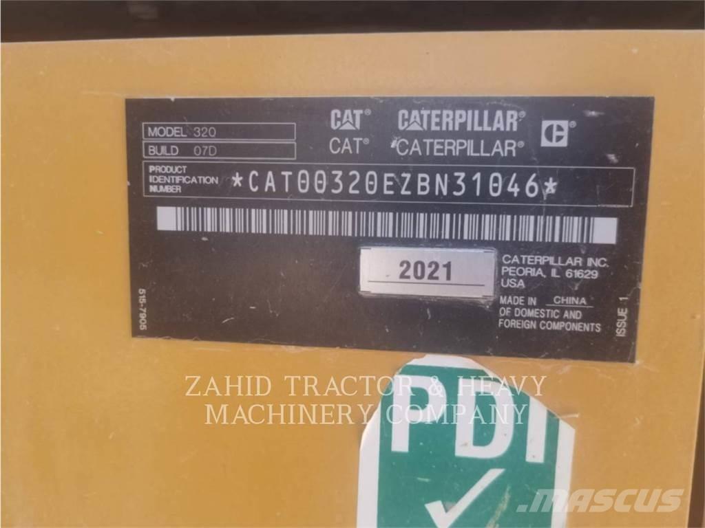 CAT 320-07D Escavadeiras de esteiras