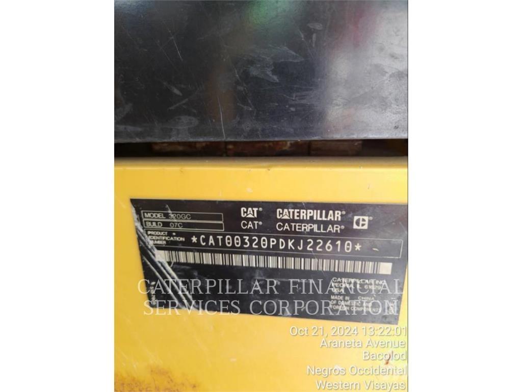CAT 320-07GC Escavadeiras de esteiras
