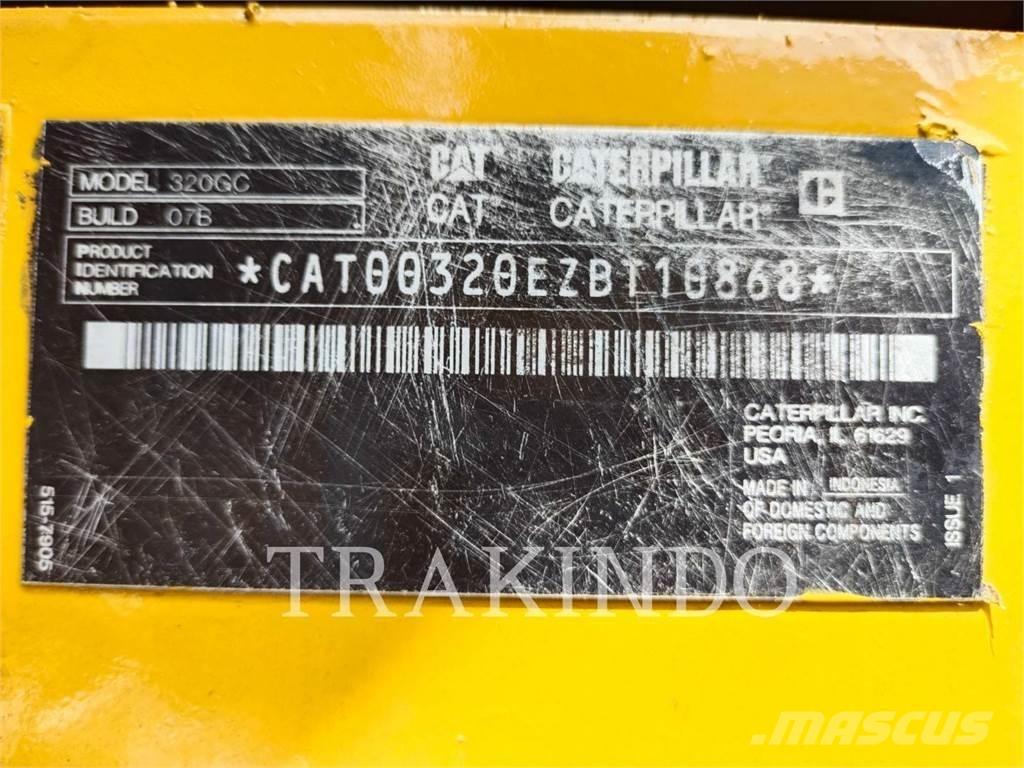 CAT 320-07GC Escavadeiras de esteiras