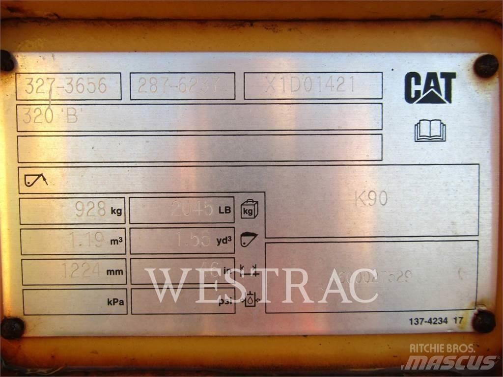 CAT 320B Baldes