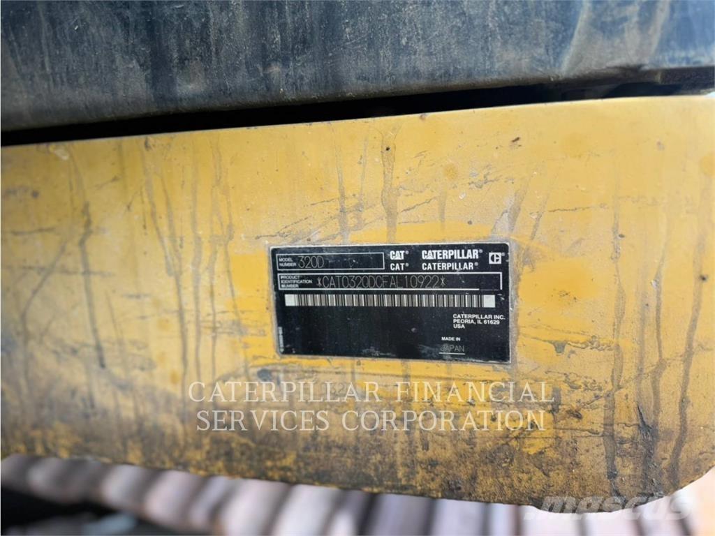 CAT 320D Escavadeiras de esteiras