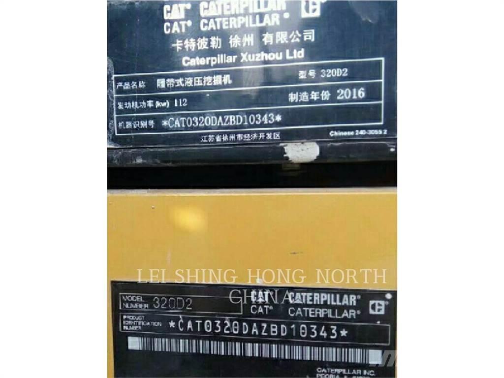 CAT 320D2 Escavadeiras de esteiras