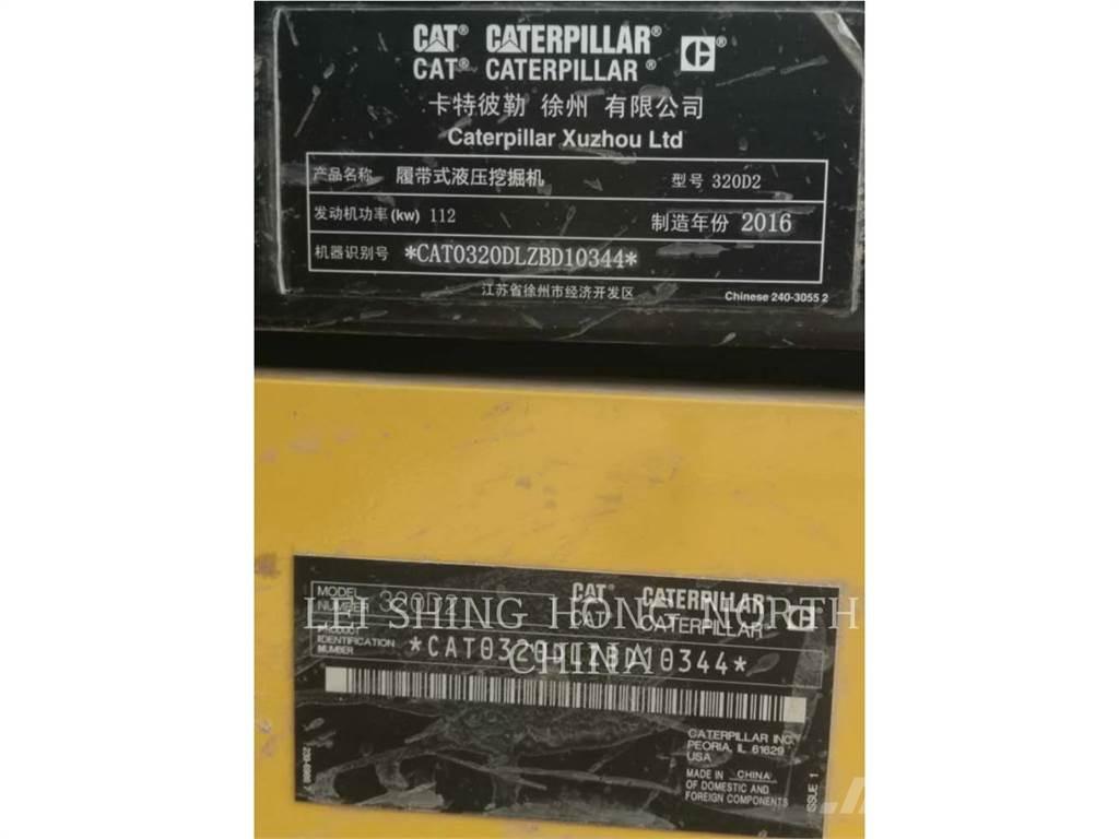 CAT 320D2 Escavadeiras de esteiras