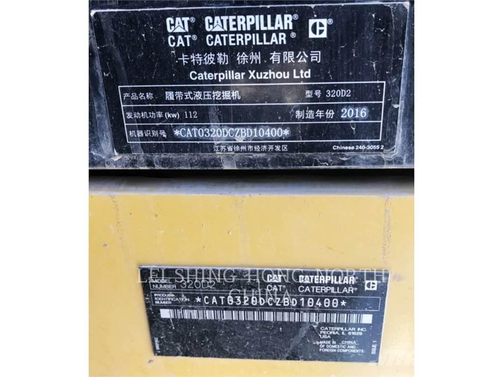 CAT 320D2 Escavadeiras de esteiras