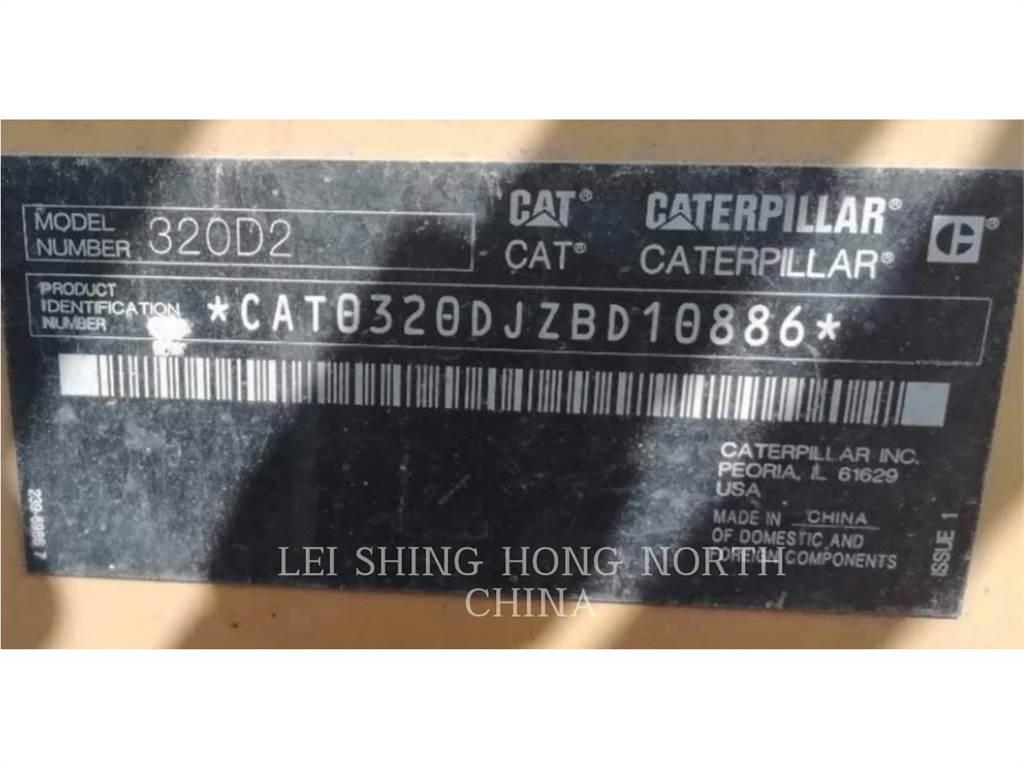 CAT 320D2 Escavadeiras de esteiras