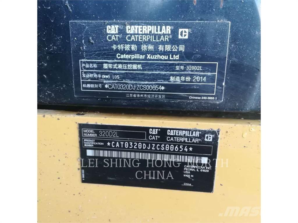 CAT 320D2L Escavadeiras de esteiras
