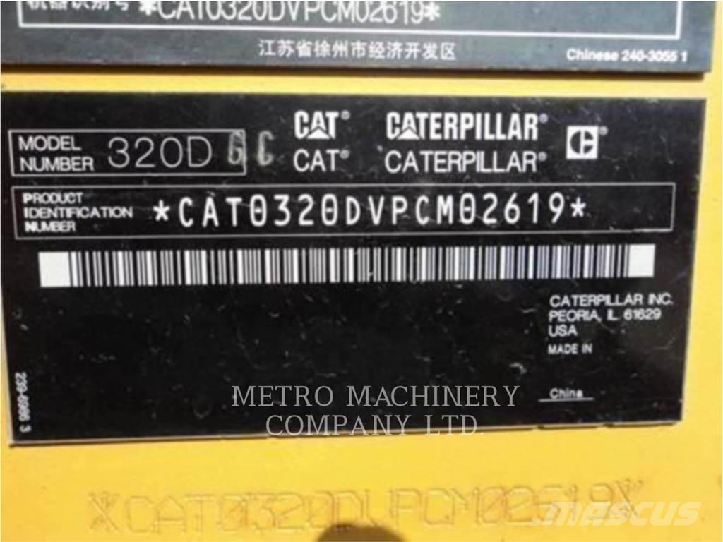 CAT 320DGC Escavadeiras de esteiras