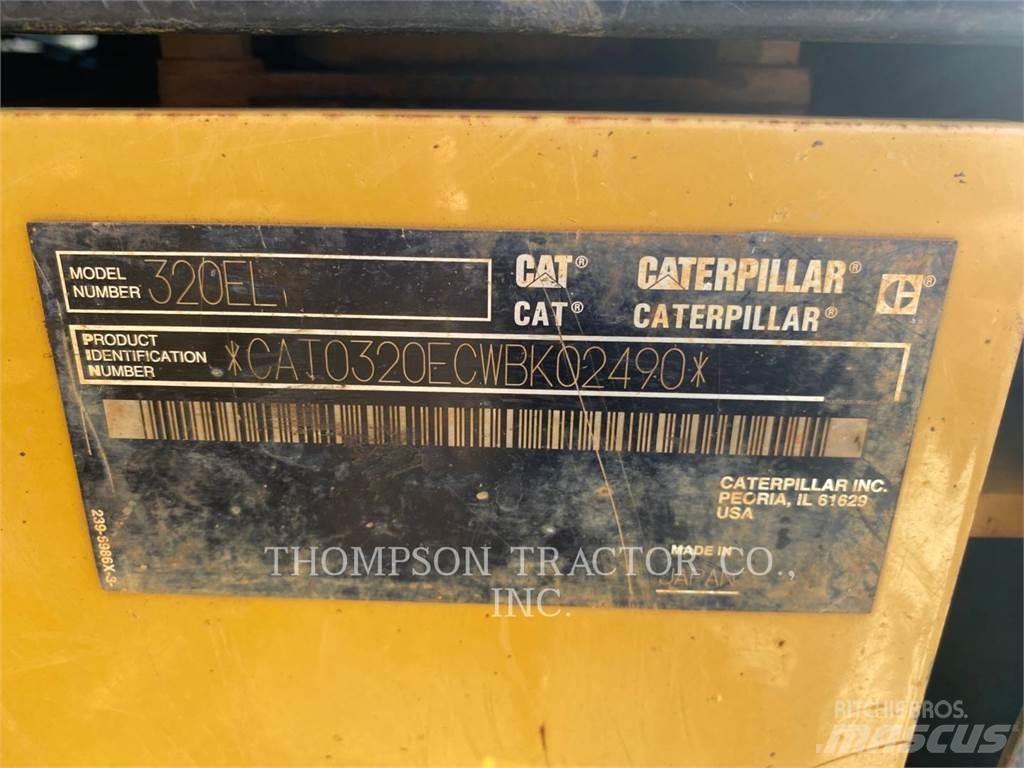 CAT 320EL Escavadeiras de esteiras