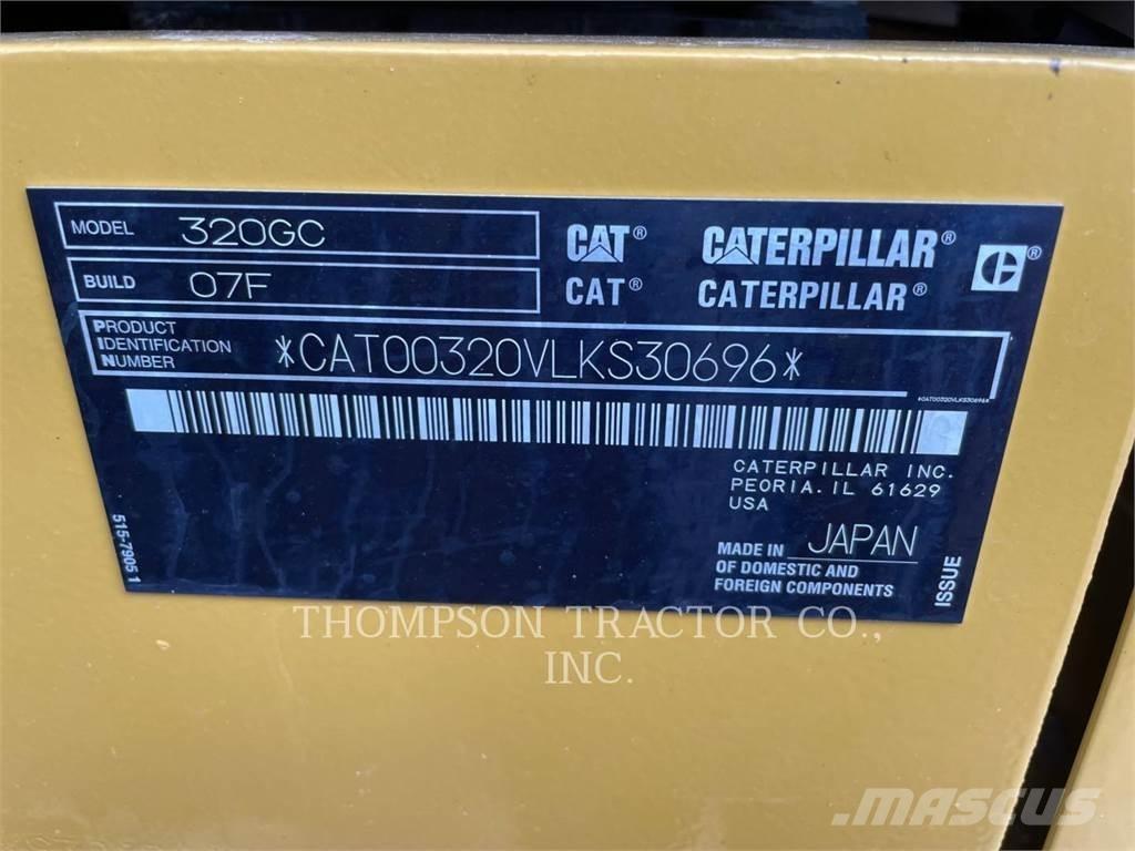 CAT 320GC Escavadeiras de esteiras