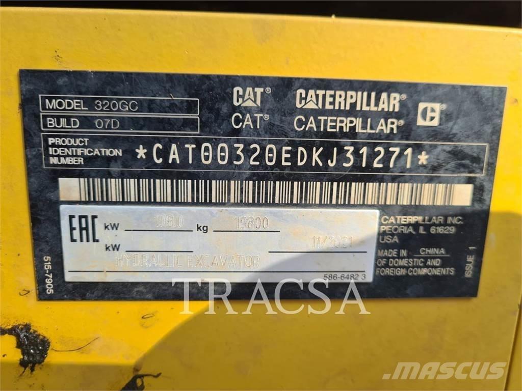 CAT 320GC Escavadeiras de esteiras