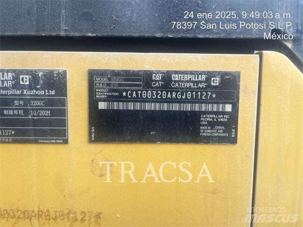 CAT 320GC Escavadeiras de esteiras