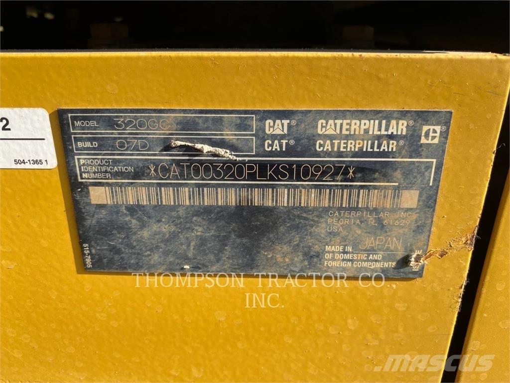 CAT 320GC Escavadeiras de esteiras