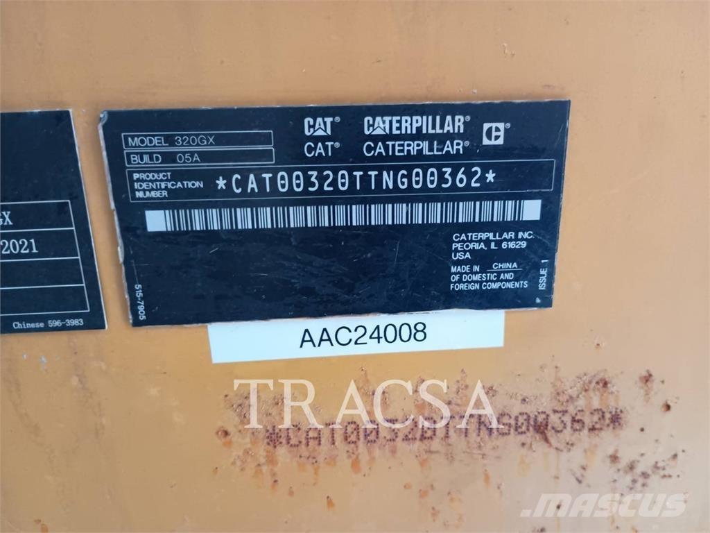CAT 320GX Escavadeiras de esteiras