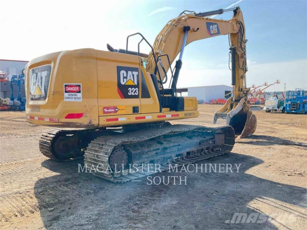 CAT 323-07 Escavadeiras de esteiras