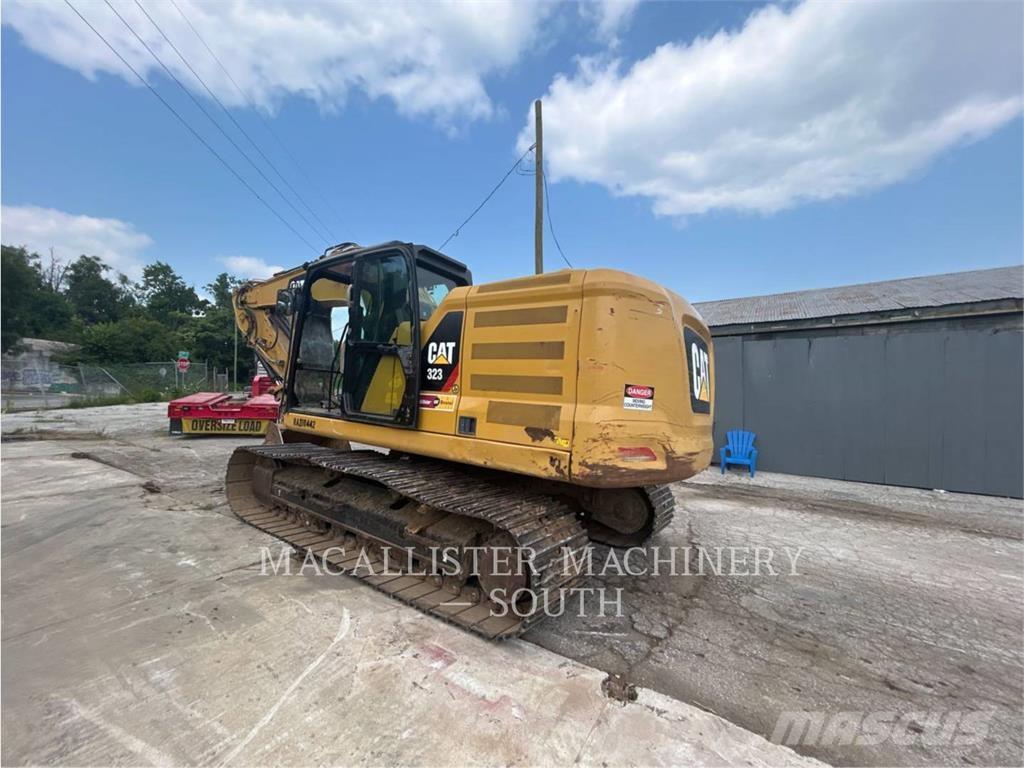 CAT 323-07 Escavadeiras de esteiras