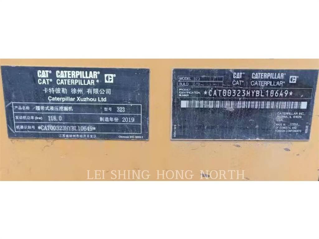 CAT 323-07 Escavadeiras de esteiras