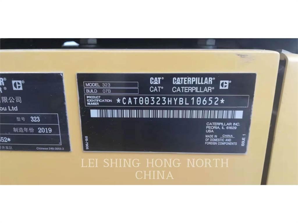 CAT 323-07 Escavadeiras de esteiras