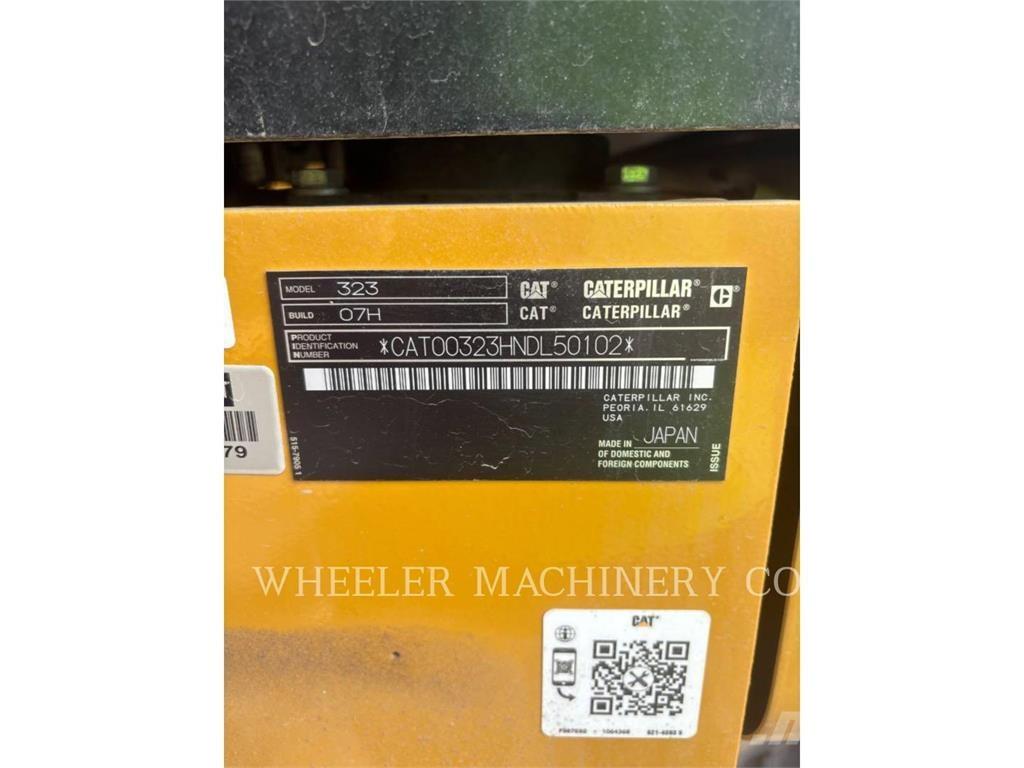 CAT 323 CF Escavadeiras de esteiras