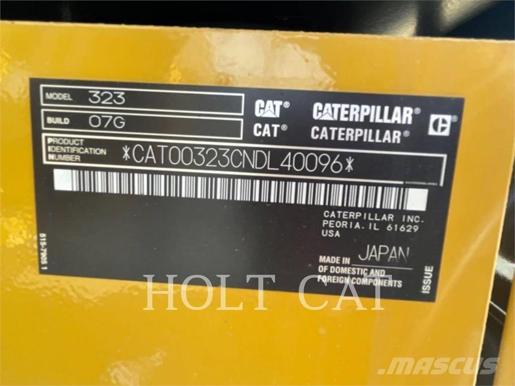 CAT 323 TC Escavadeiras de esteiras