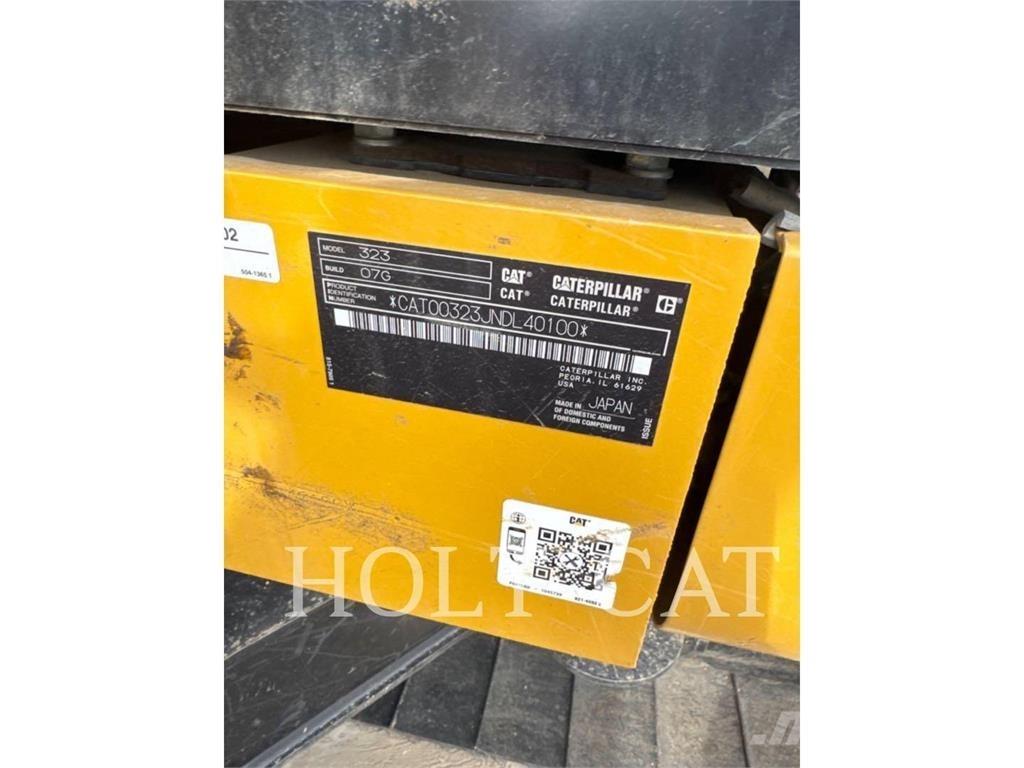 CAT 323 TC Escavadeiras de esteiras