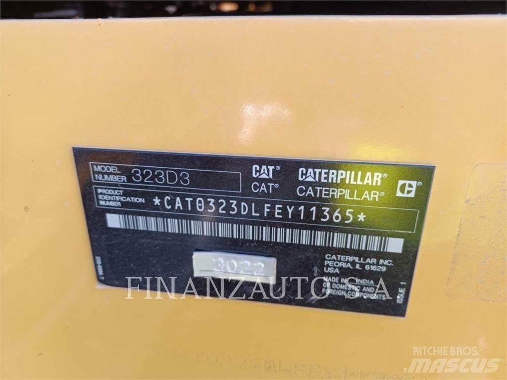 CAT 323DLN Escavadeiras de esteiras