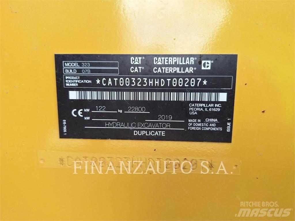 CAT 323E Escavadeiras de esteiras
