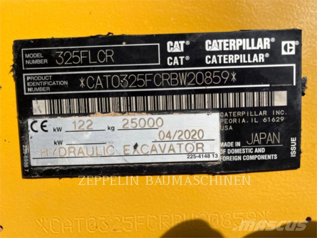 CAT 325FL Escavadeiras de esteiras