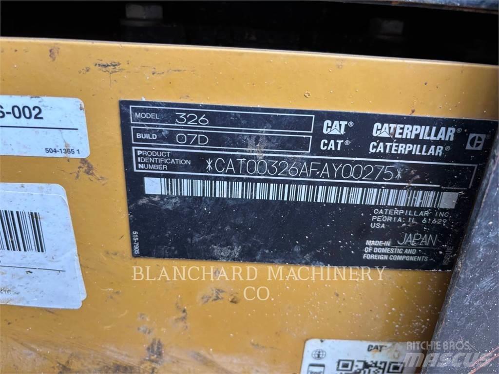 CAT 326 Escavadeiras de esteiras