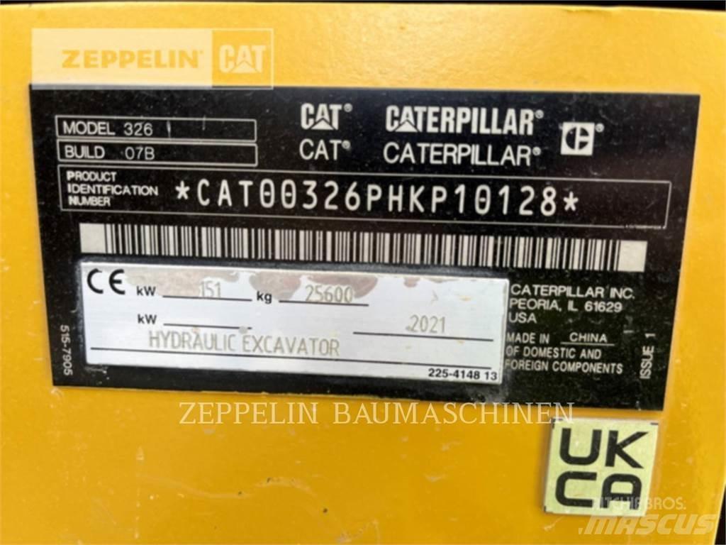 CAT 326-07 Escavadeiras de esteiras