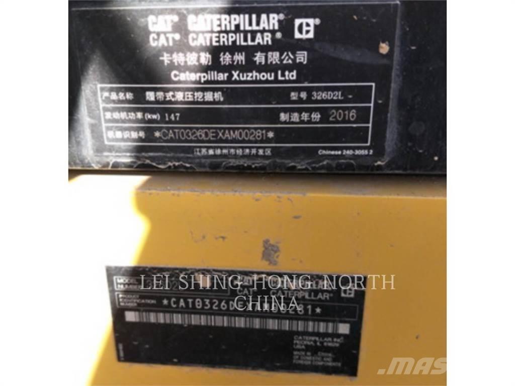 CAT 326D2L Escavadeiras de esteiras