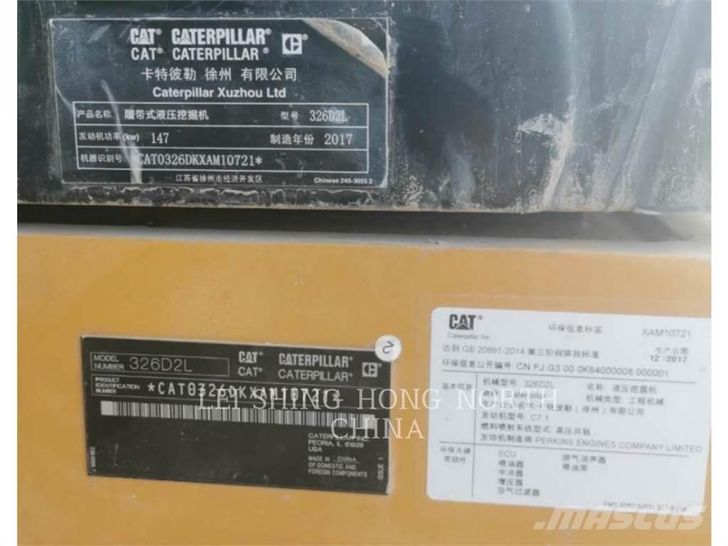 CAT 326D2L Escavadeiras de esteiras