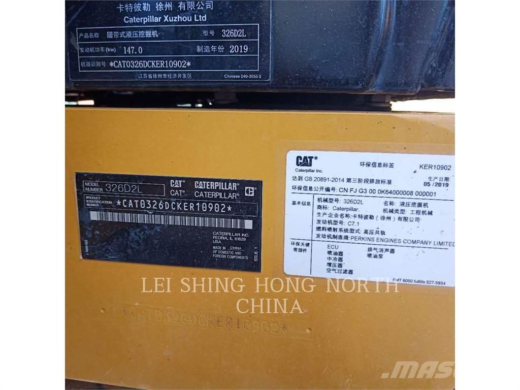CAT 326D2L Escavadeiras de esteiras