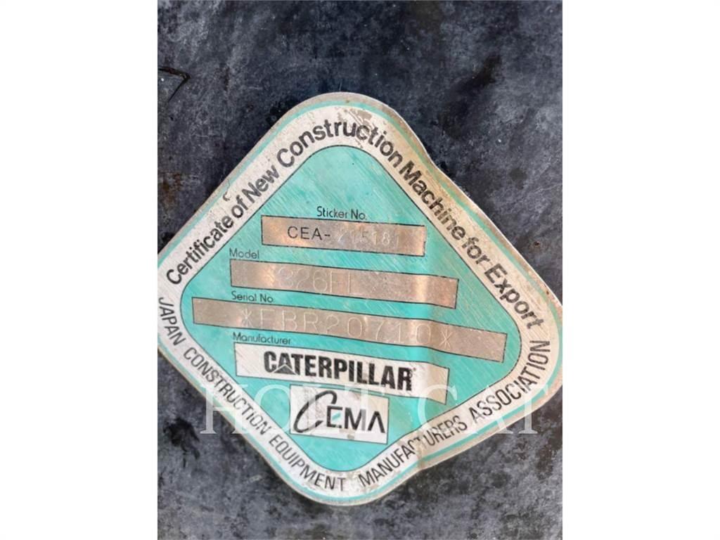 CAT 326FL Escavadeiras de esteiras
