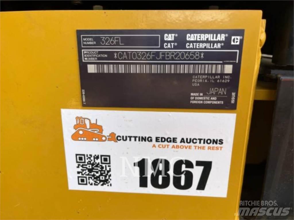CAT 326FL Escavadeiras de esteiras