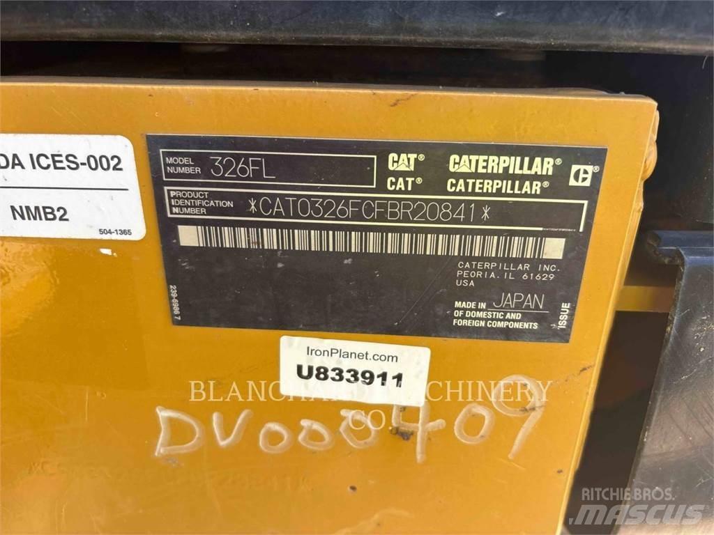 CAT 326FL Escavadeiras de esteiras
