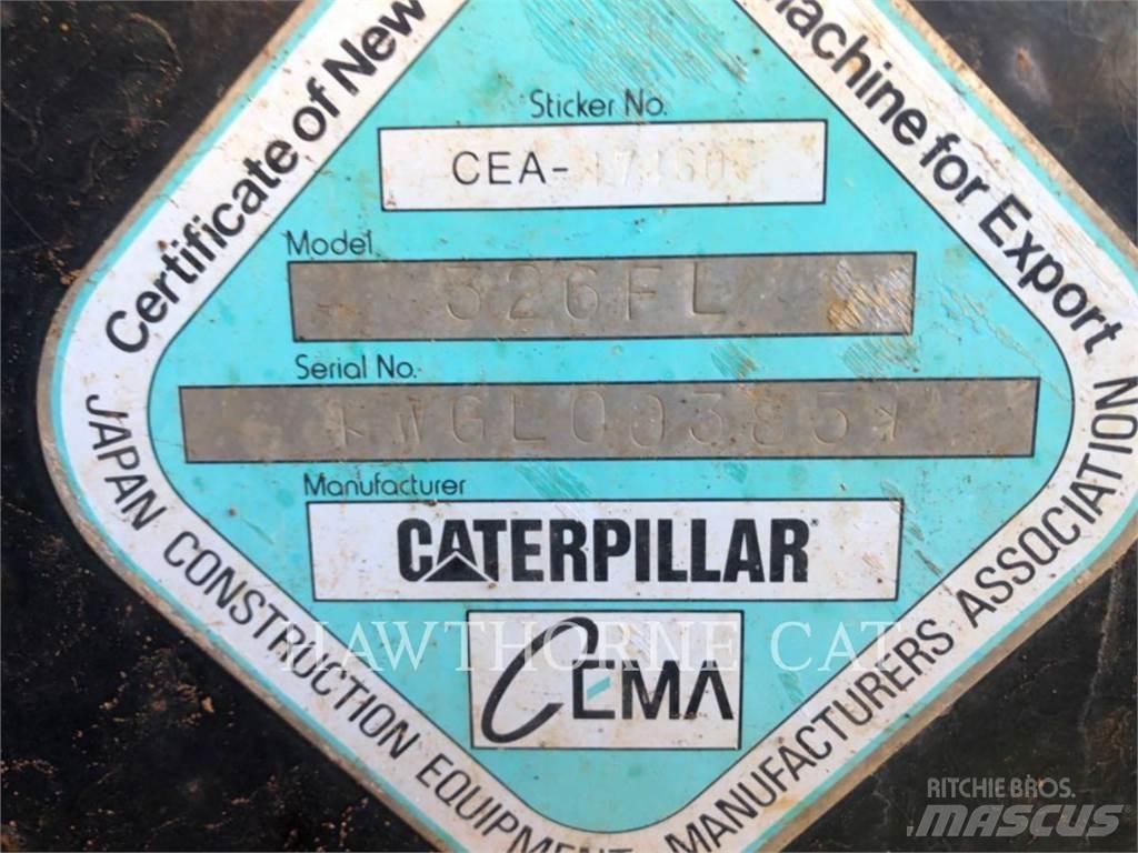 CAT 326FL Escavadeiras de esteiras