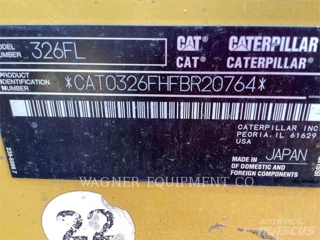 CAT 326FL Escavadeiras de esteiras