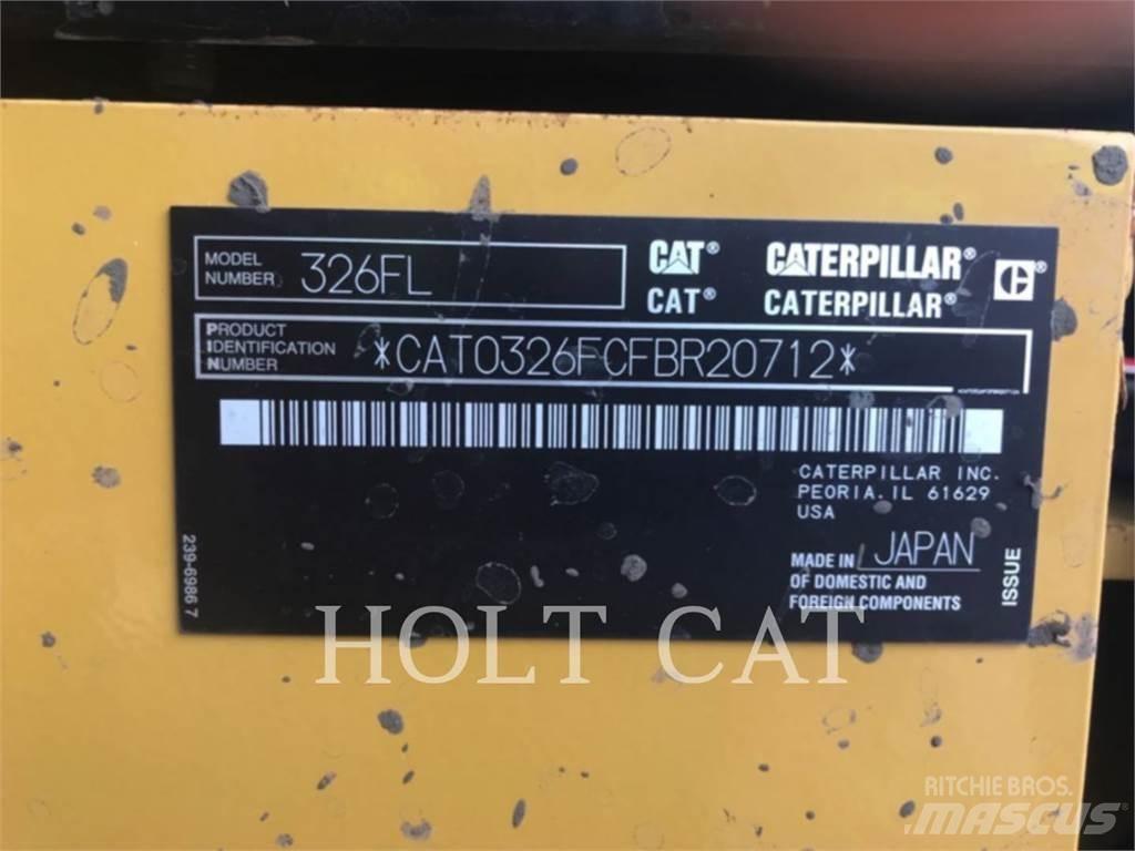 CAT 326FL Escavadeiras de esteiras