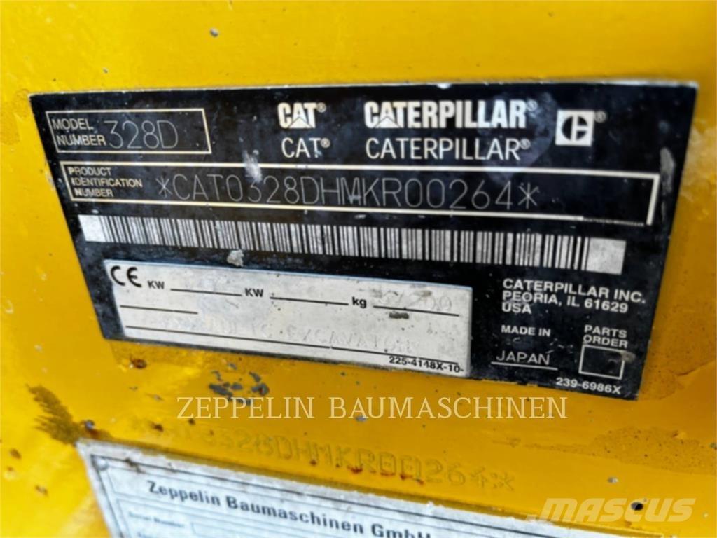 CAT 328DTUNNEL Escavadeiras de esteiras