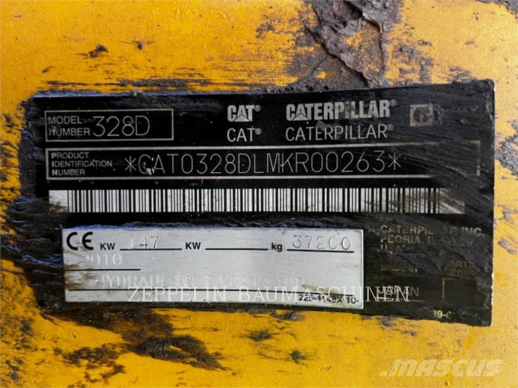 CAT 328DTUNNEL Escavadeiras de esteiras