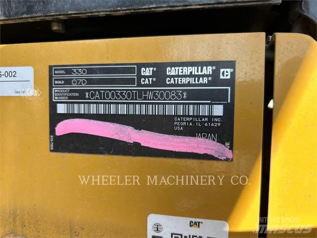 CAT 330 Escavadeiras de esteiras