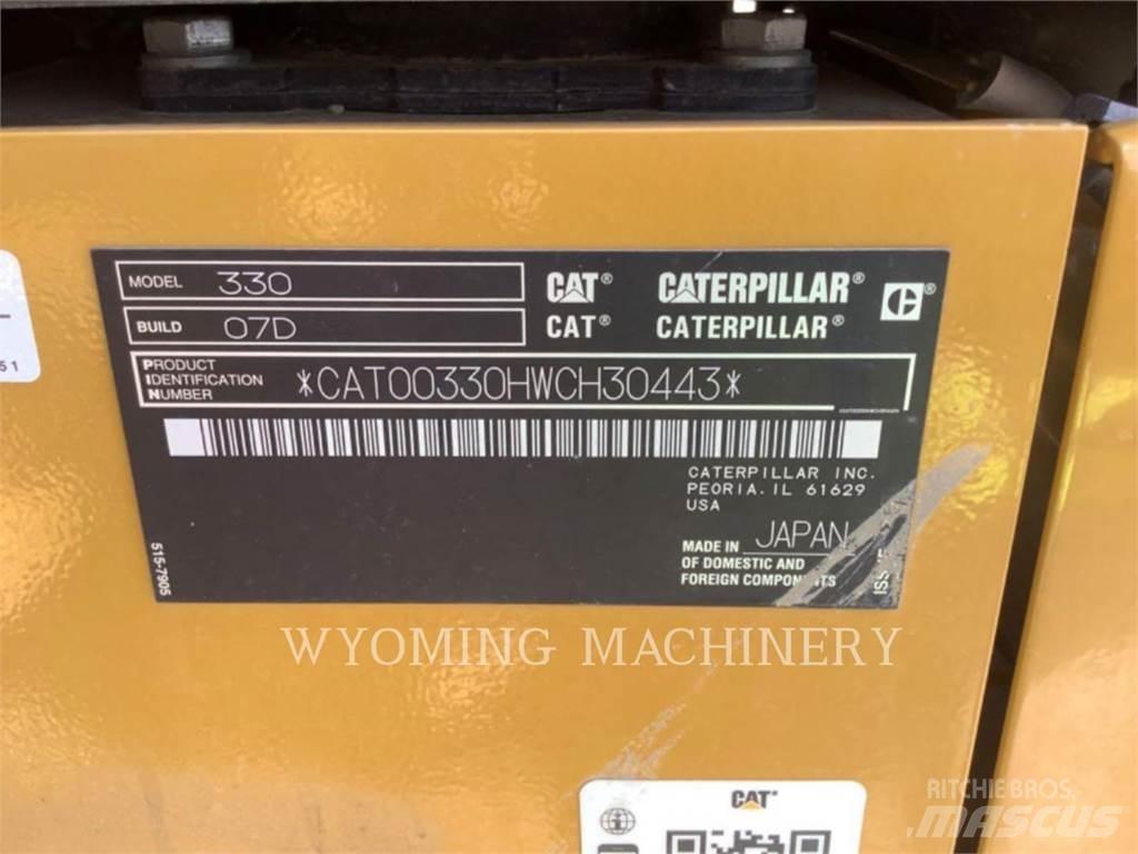 CAT 330 Escavadeiras de esteiras