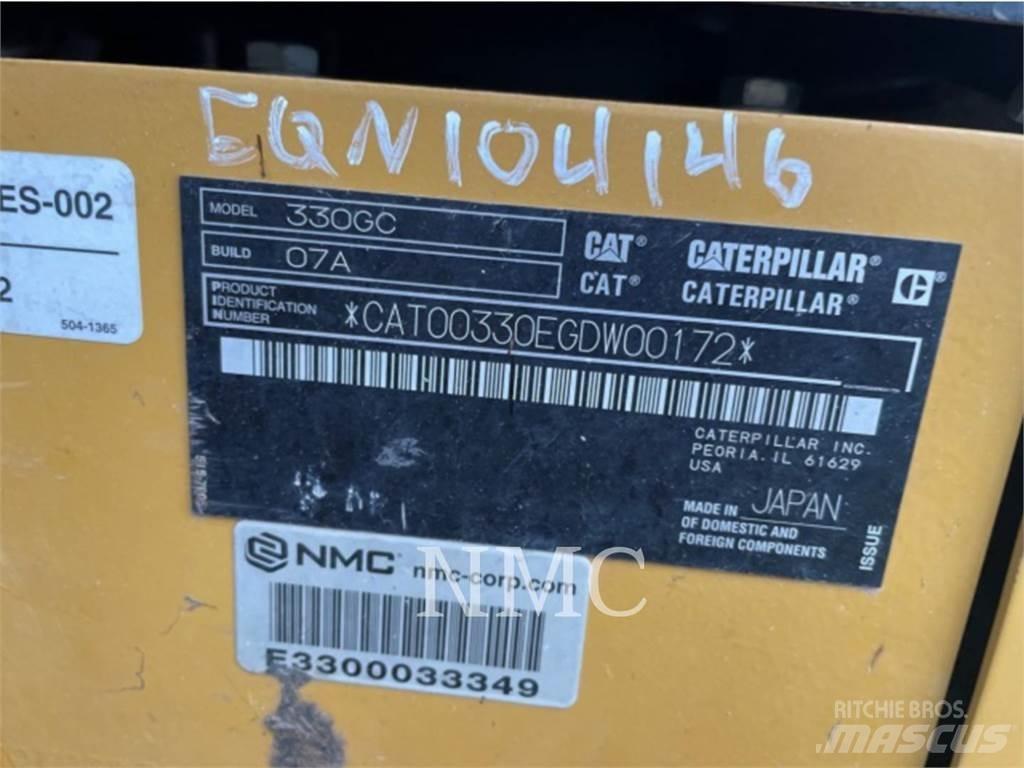 CAT 330 Escavadeiras de esteiras