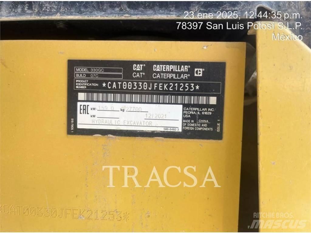 CAT 330 Escavadeiras de esteiras