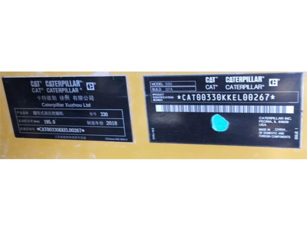 CAT 330-07 Escavadeiras de esteiras