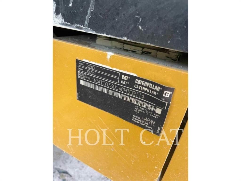 CAT 330 TC Escavadeiras de esteiras