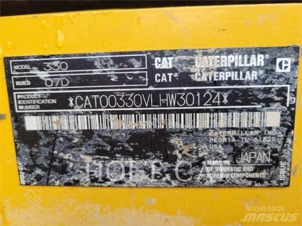 CAT 330 TC Escavadeiras de esteiras