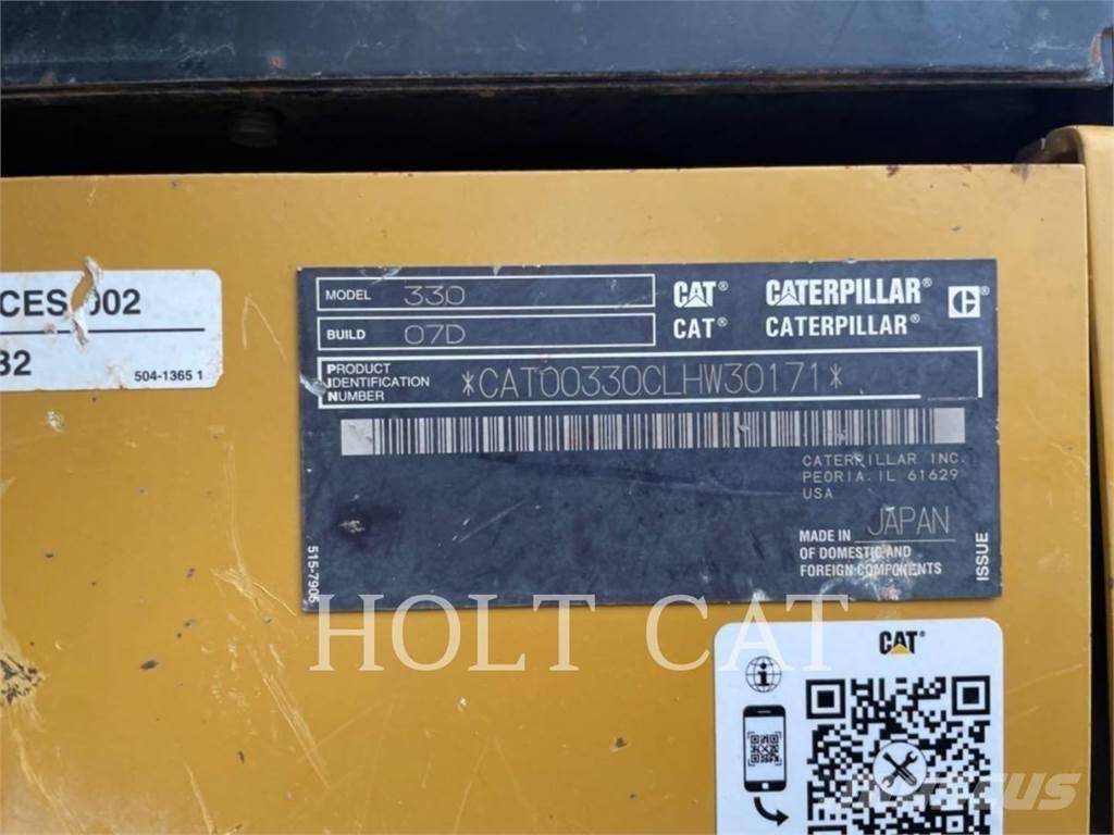 CAT 330 TC Escavadeiras de esteiras