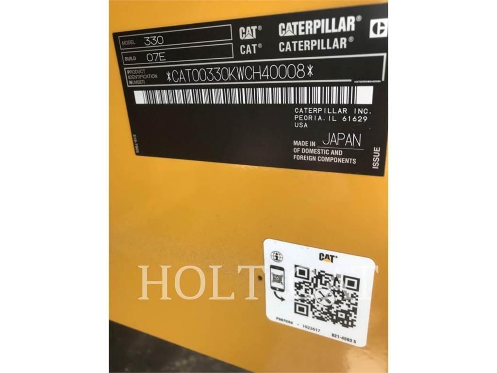 CAT 330 TC Escavadeiras de esteiras